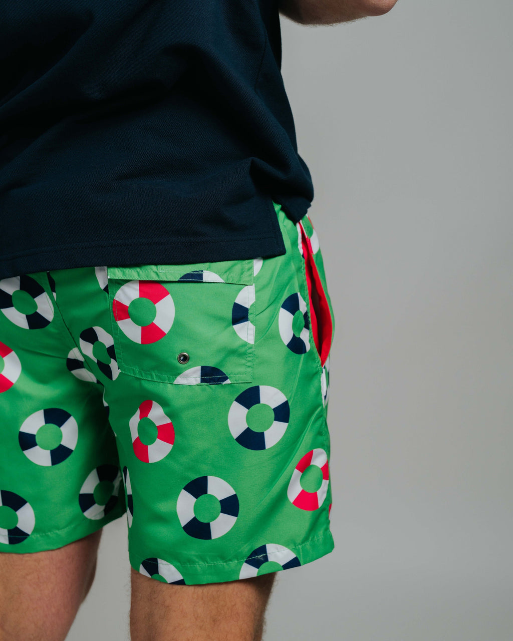Board Shorts - Green Buoy