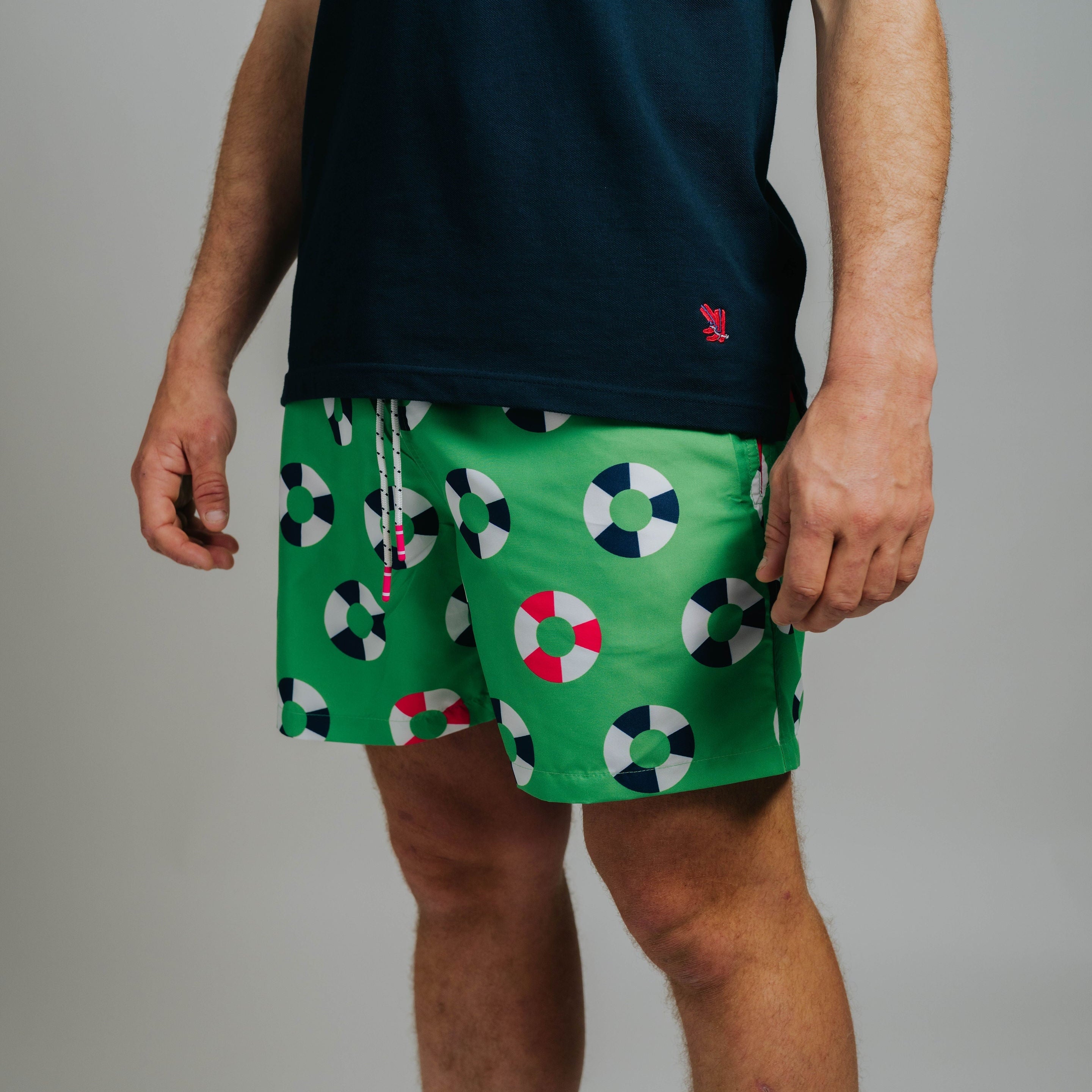 Board Shorts - Green Buoy