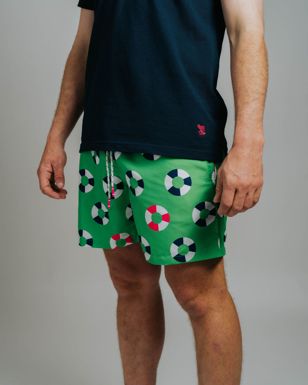 Board Shorts - Green Buoy