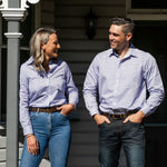 Boomba Fine Navy Check