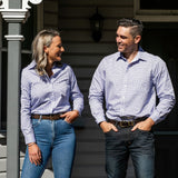 Boomba Fine Navy Check