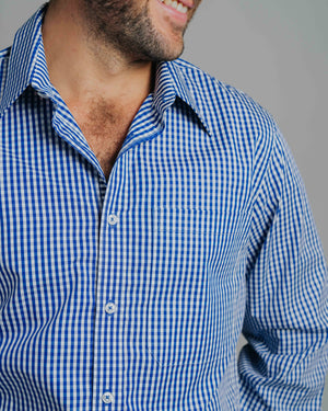 Boomba K-Navy/White Check