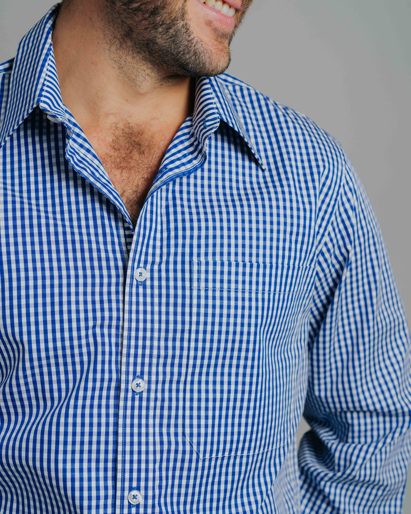 Boomba K-Navy/White Check