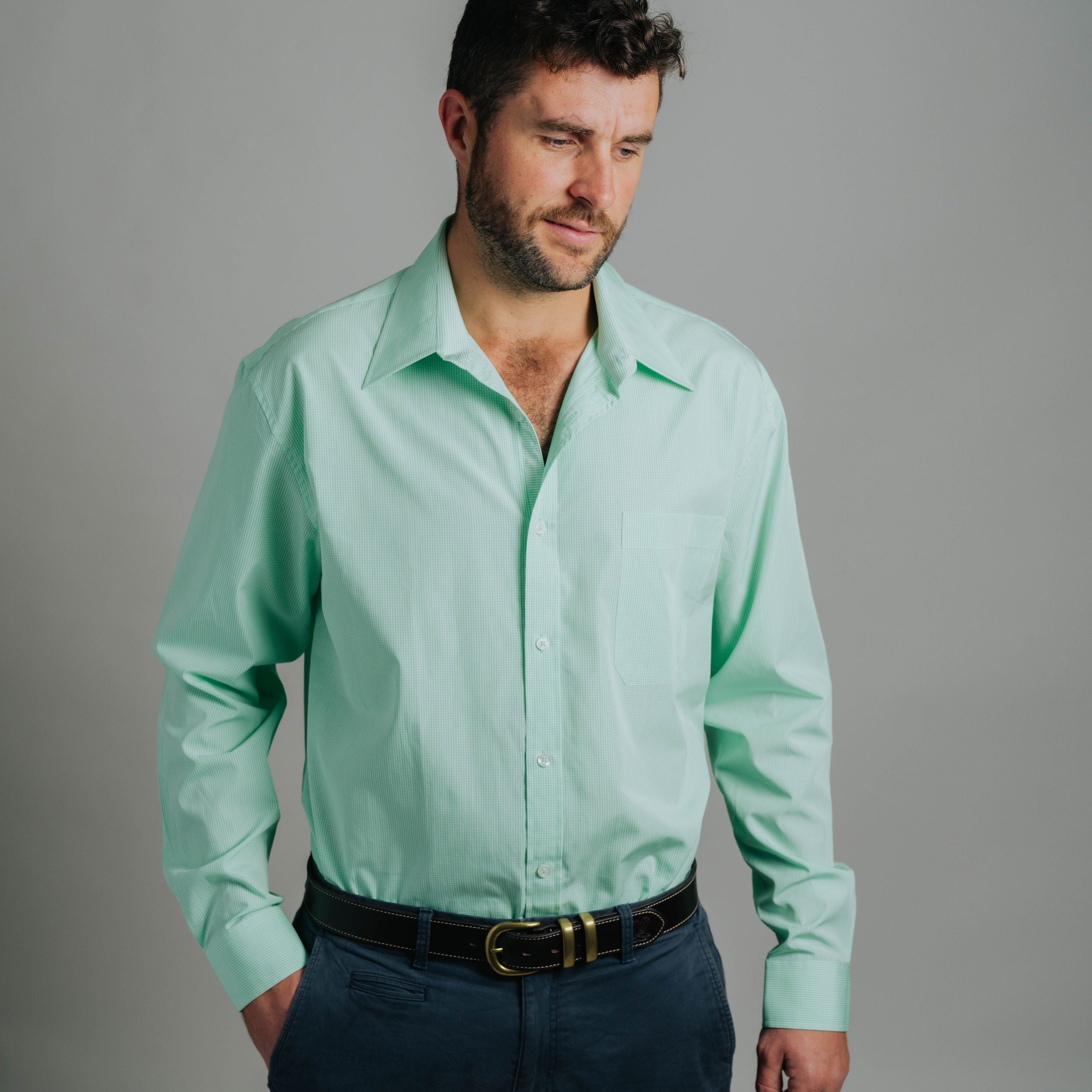 Boomba M-Small Green Check