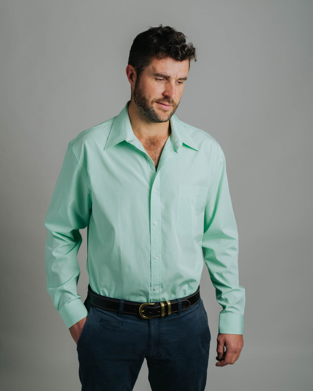 Boomba M-Small Green Check