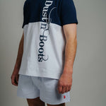 Boxer Shorts - Blue Stripe w. Red Band