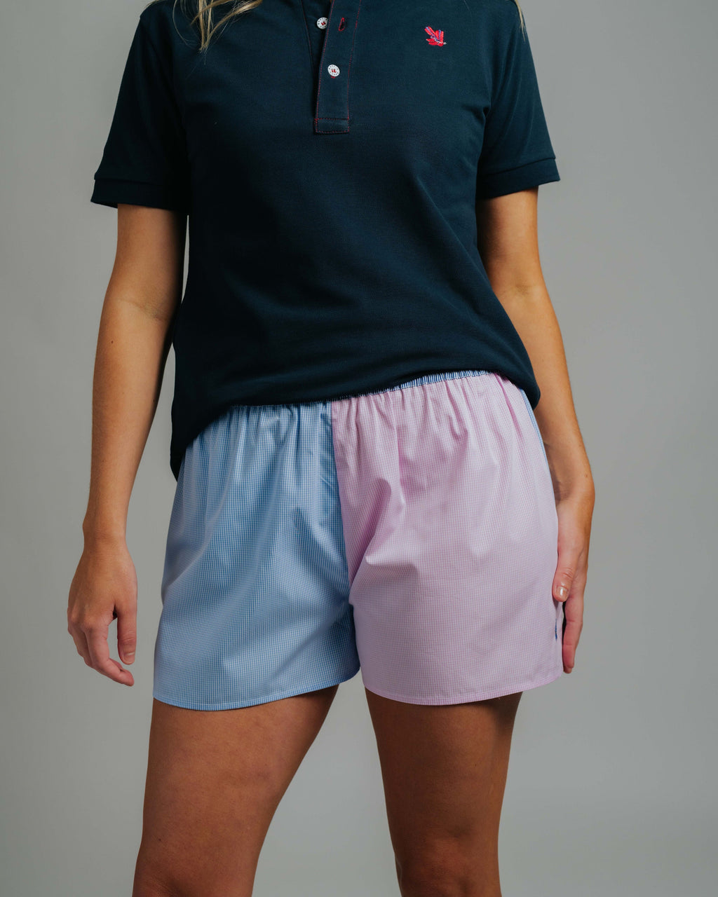 Boxer Shorts - Mini Gingham Multi-colour
