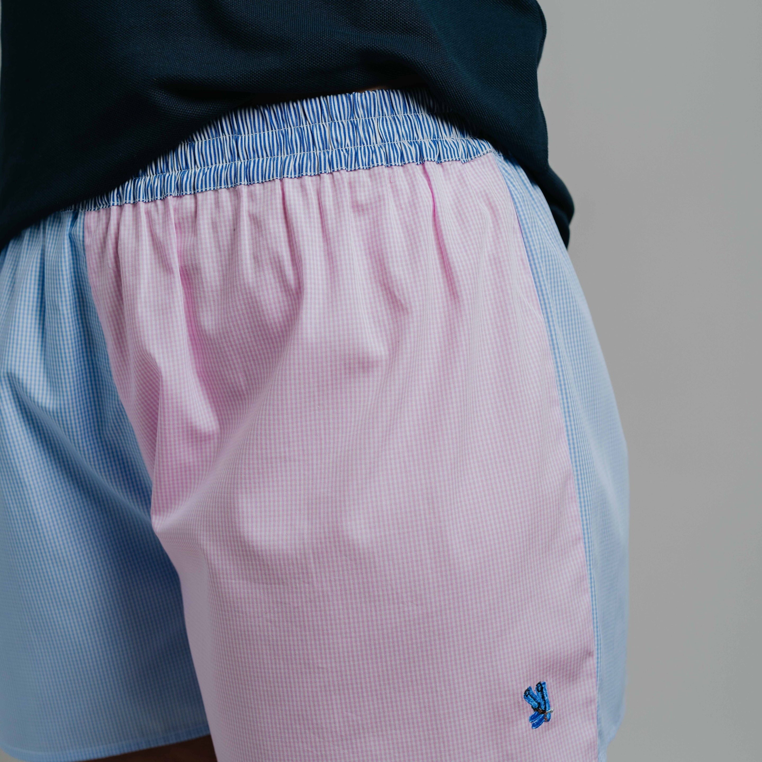 Boxer Shorts - Mini Gingham Multi-colour