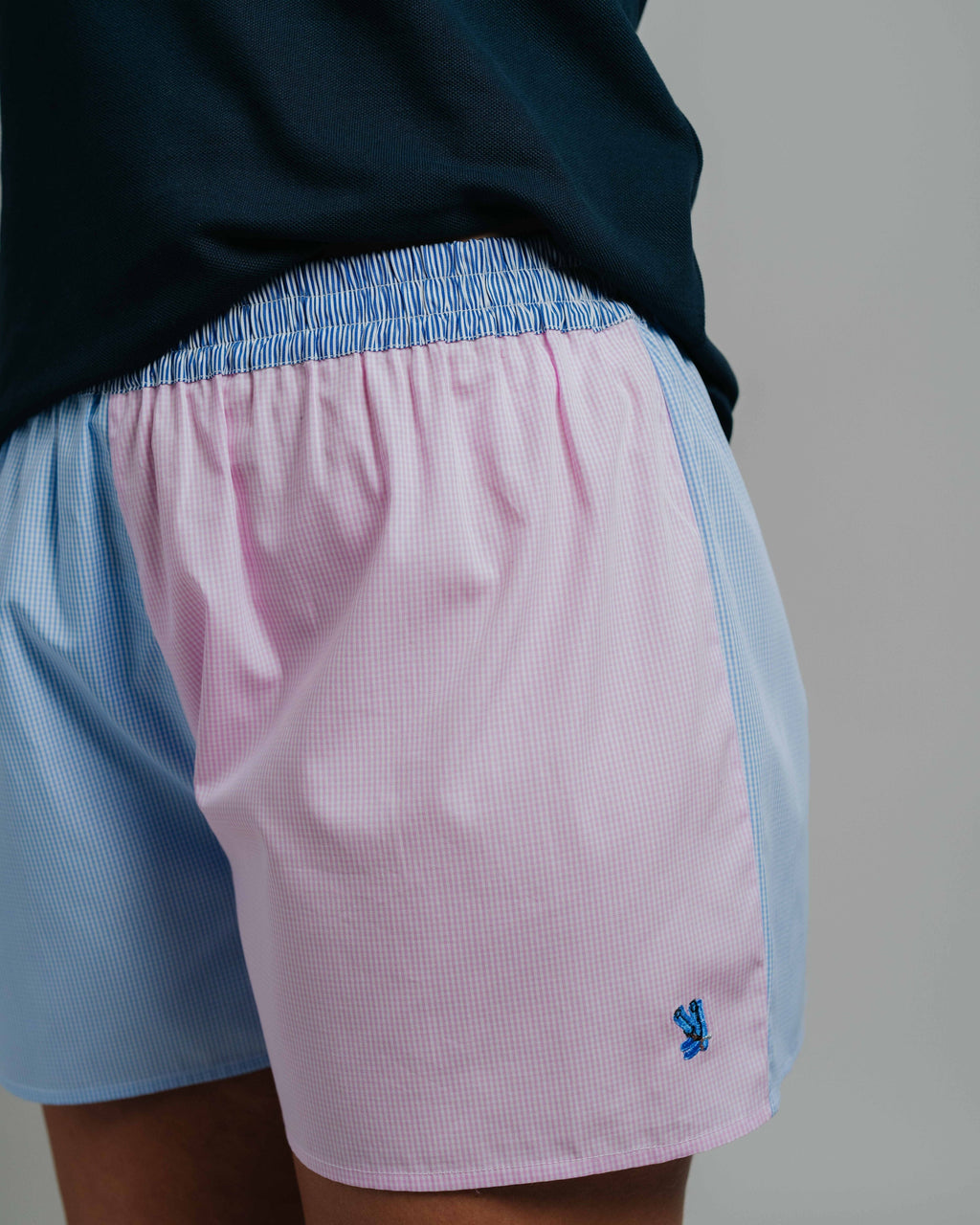 Boxer Shorts - Mini Gingham Multi-colour