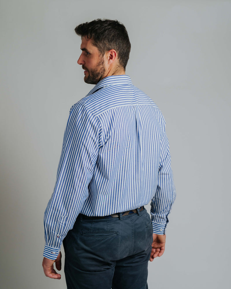 Cleland Cobalt Stripe