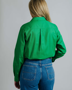 Cleland Green Work Shirts