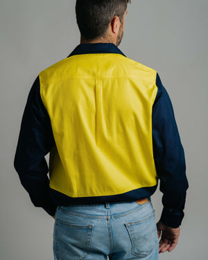 Cleland Hi Vis Yellow (no tape) Work Shirt