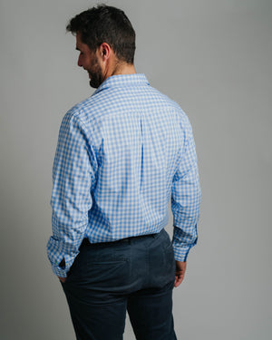 Cleland Pale Blue Check