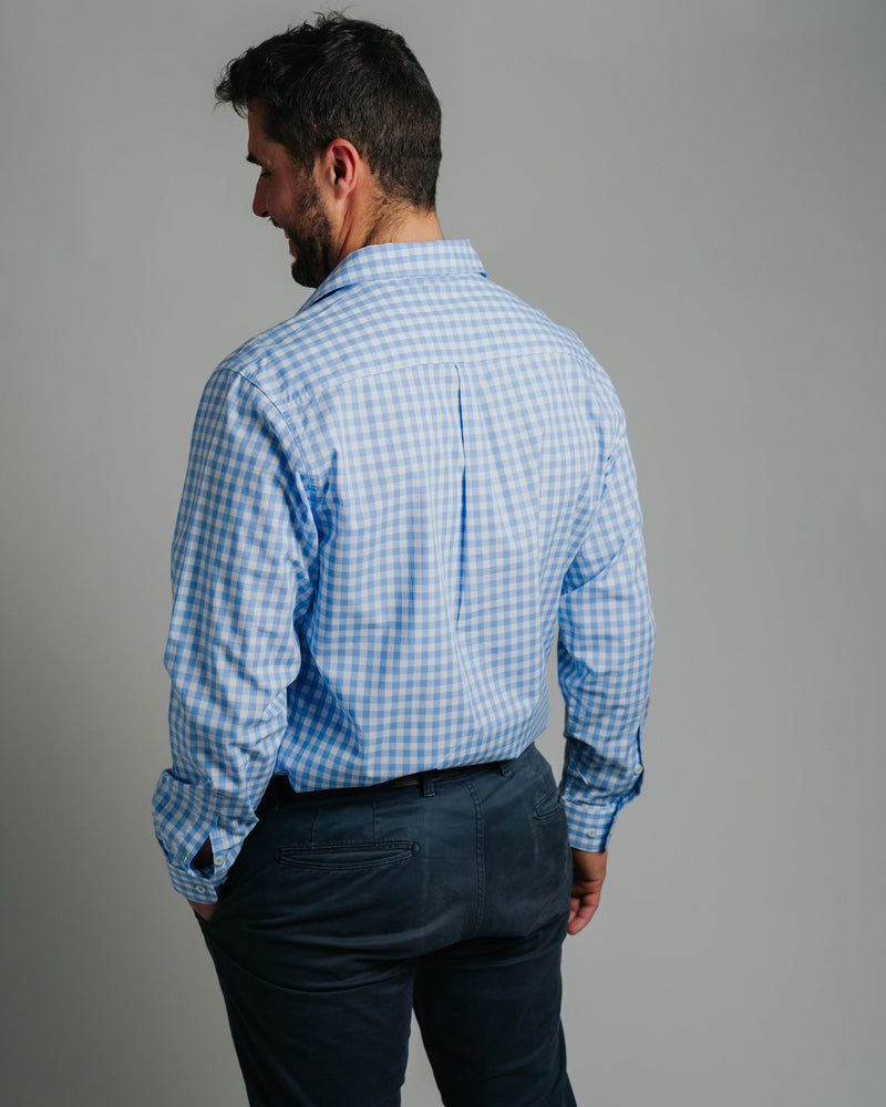 Cleland Pale Blue Check