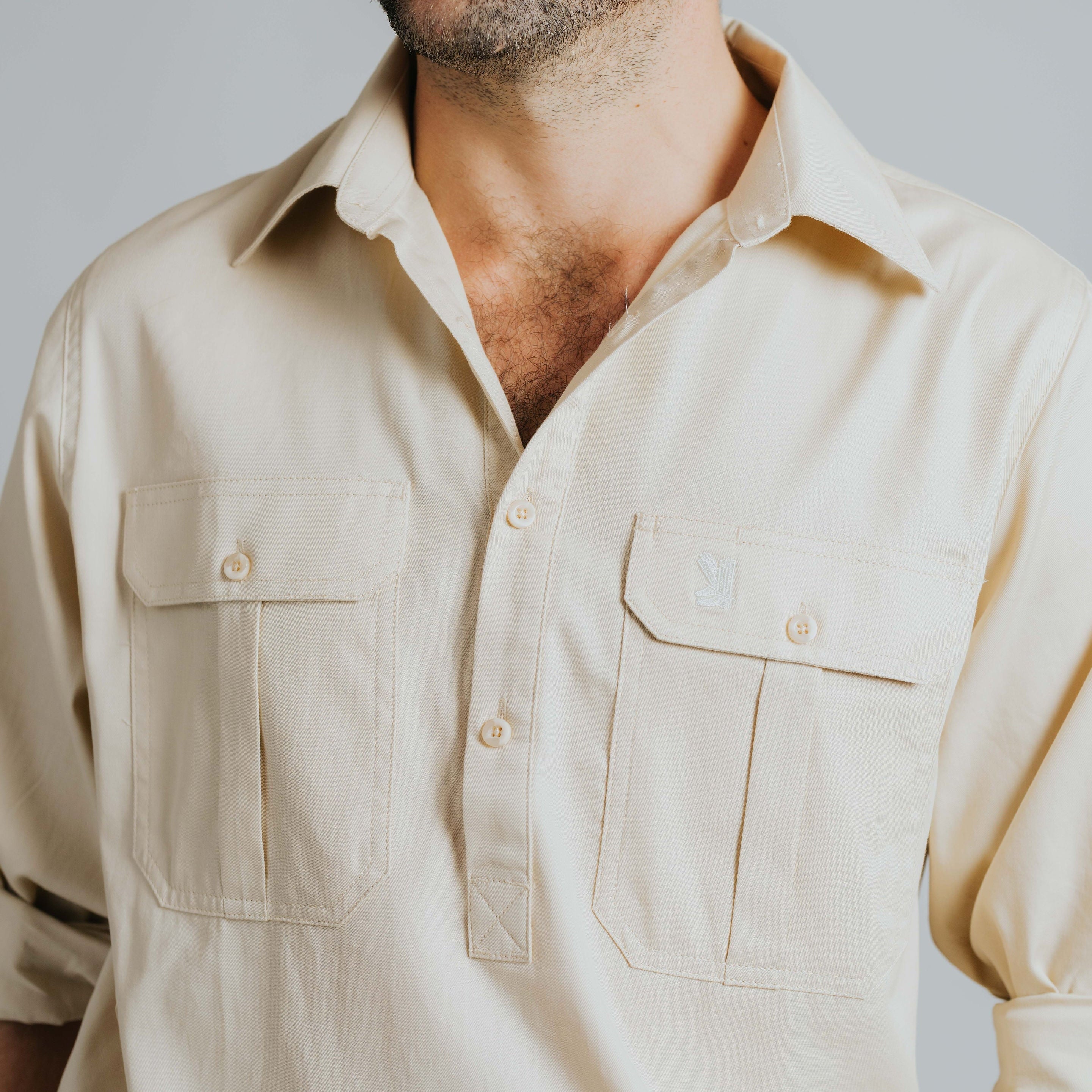 Cleland Stone Work Shirt