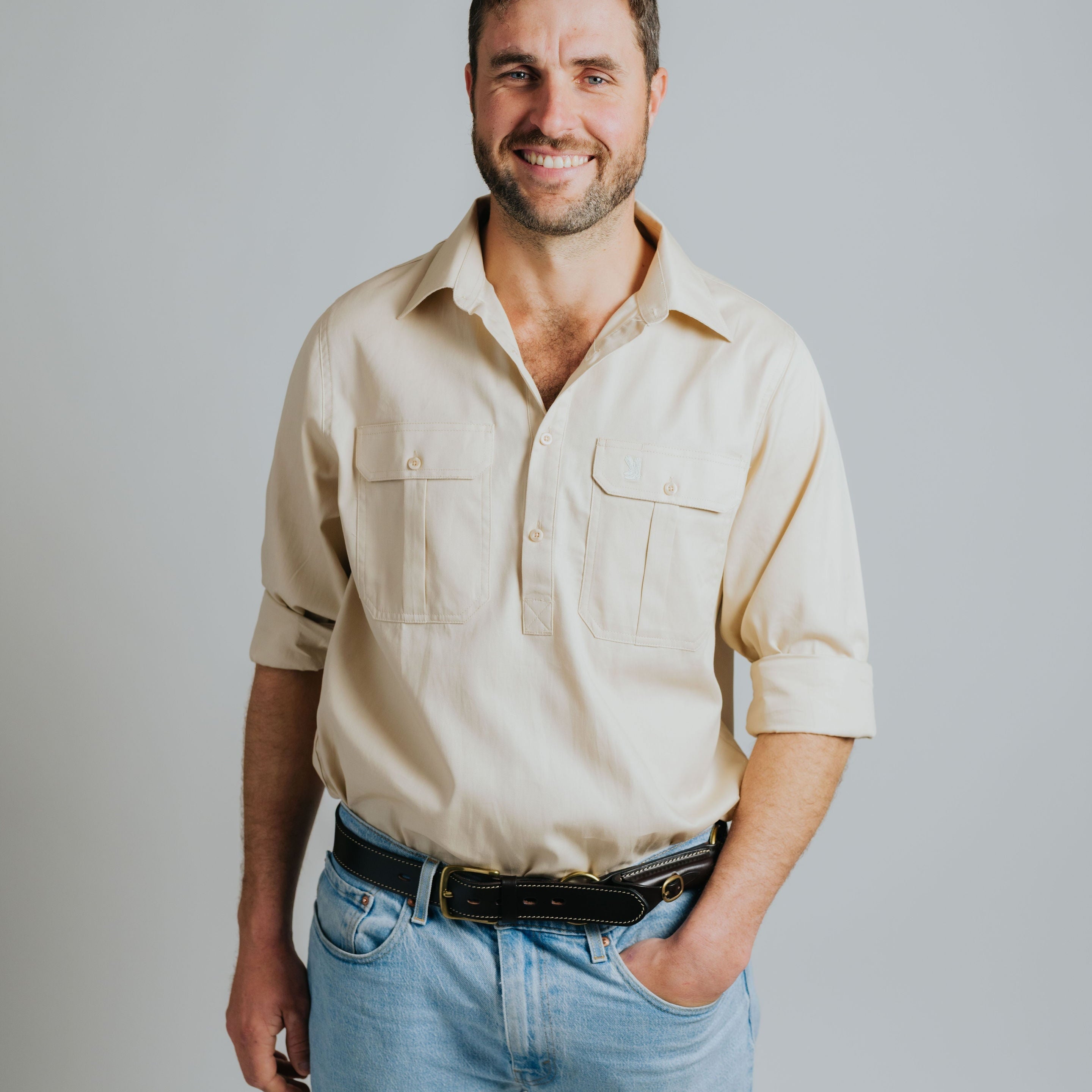 Cleland Stone Work Shirt
