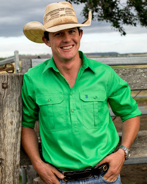 Cleland Work Shirt - Clover