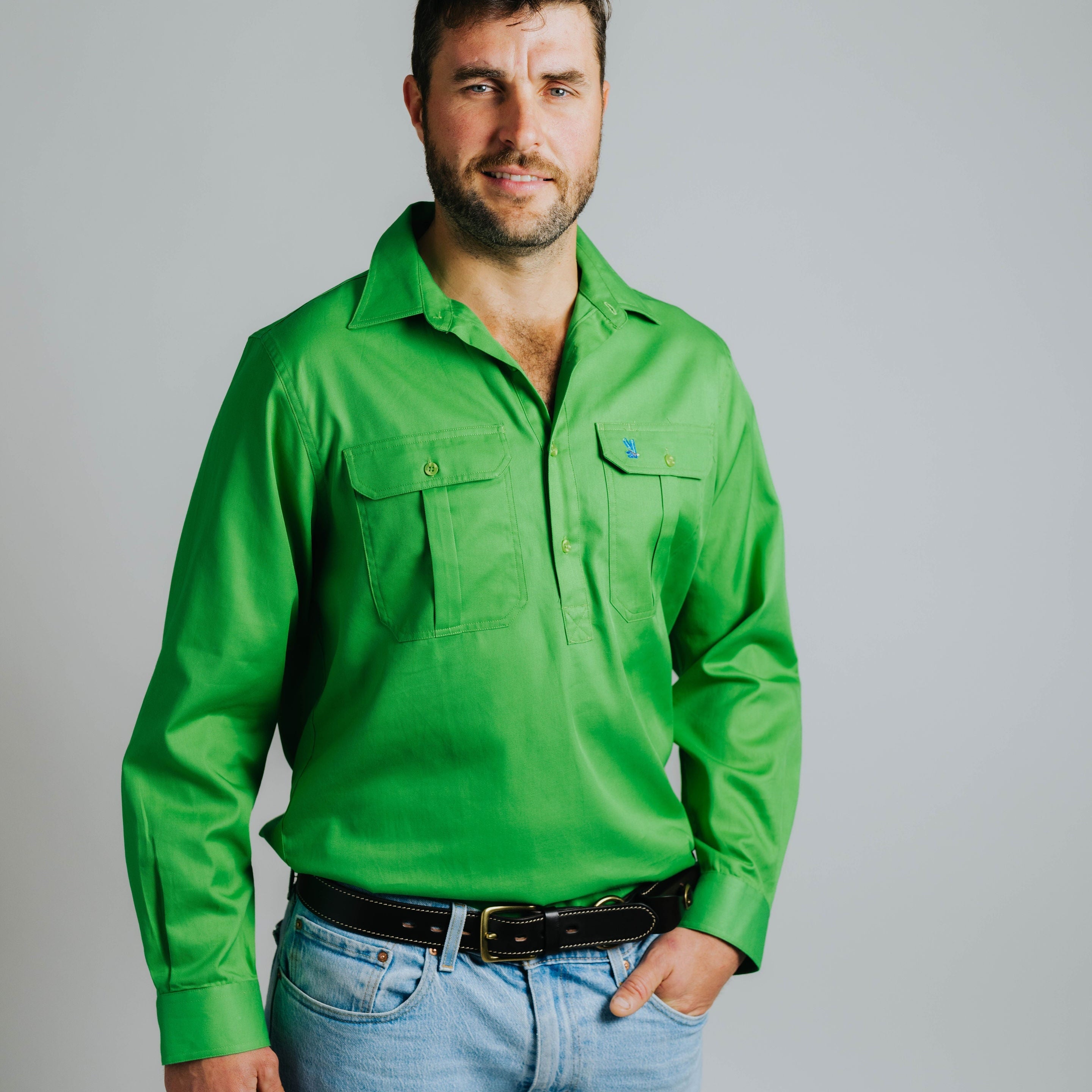 Cleland Work Shirt - Clover