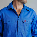 Cleland Work Shirt - Ocean