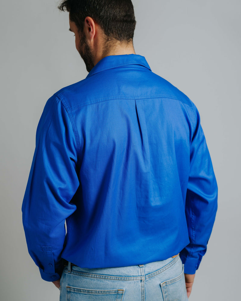 Cleland Work Shirt - Ocean