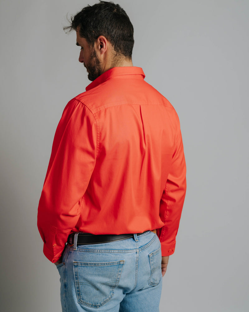 Cleland Work Shirt - Peach