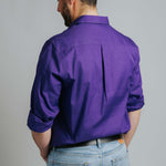 Cleland Work Shirt - Purple