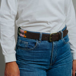 Designer Belt - Multi Colour Leather