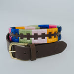 Designer Belt - Multi Colour Leather