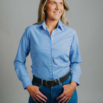 Elly I-Blue/White Check