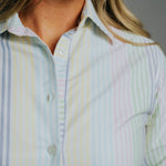Elly P-Oxford Multi Stripe