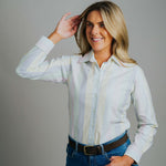 Elly P-Oxford Multi Stripe