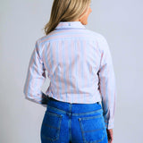 Elly S-Pink / Blue Stripe