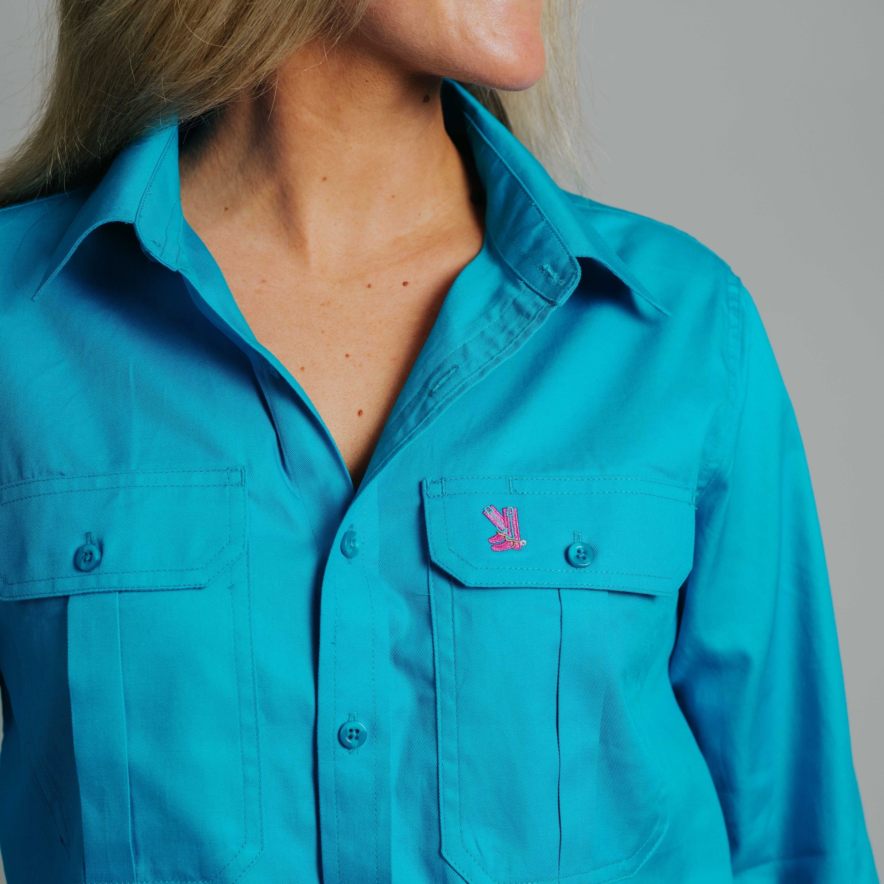 Gournama Aqua Work Shirt