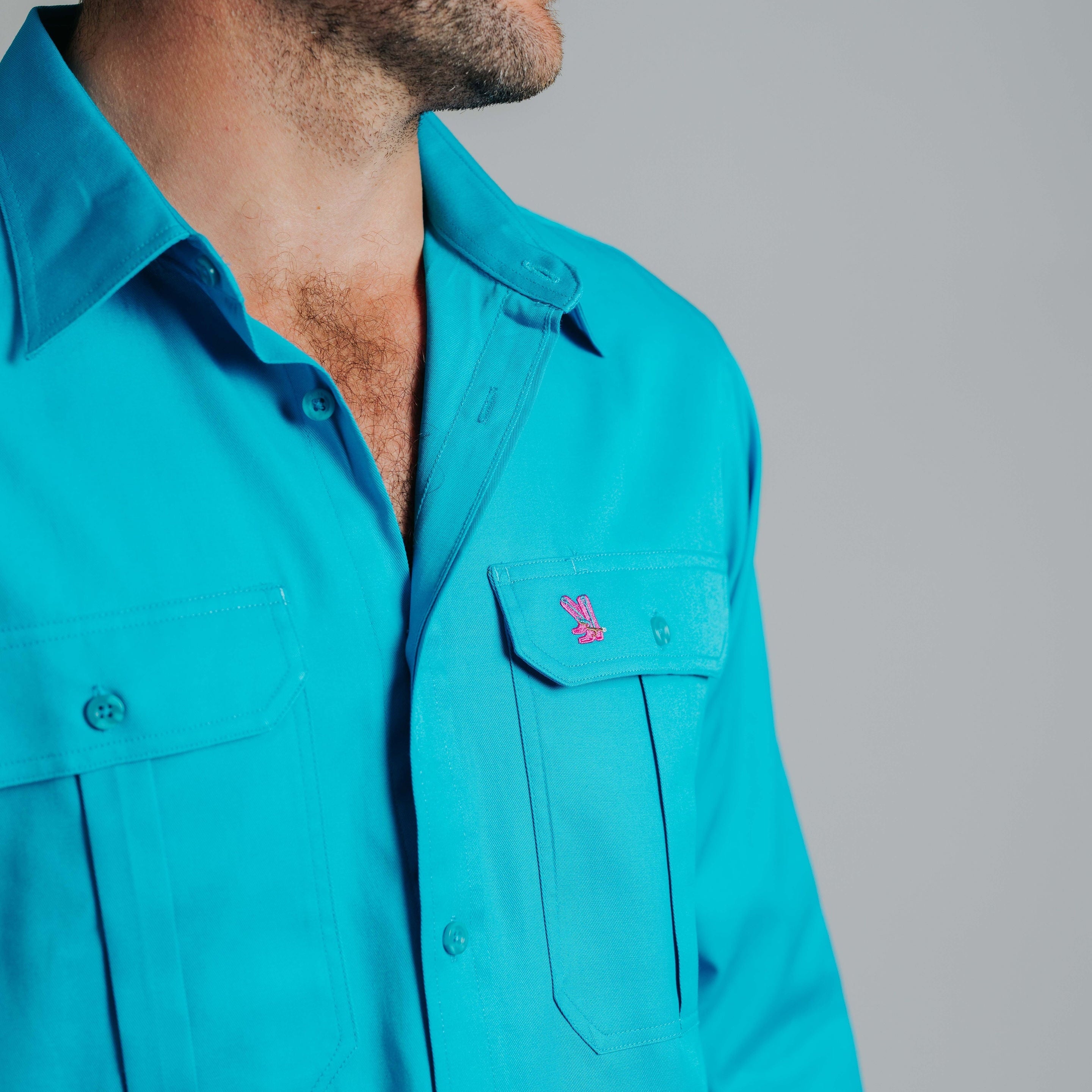 Gournama Aqua Work Shirt