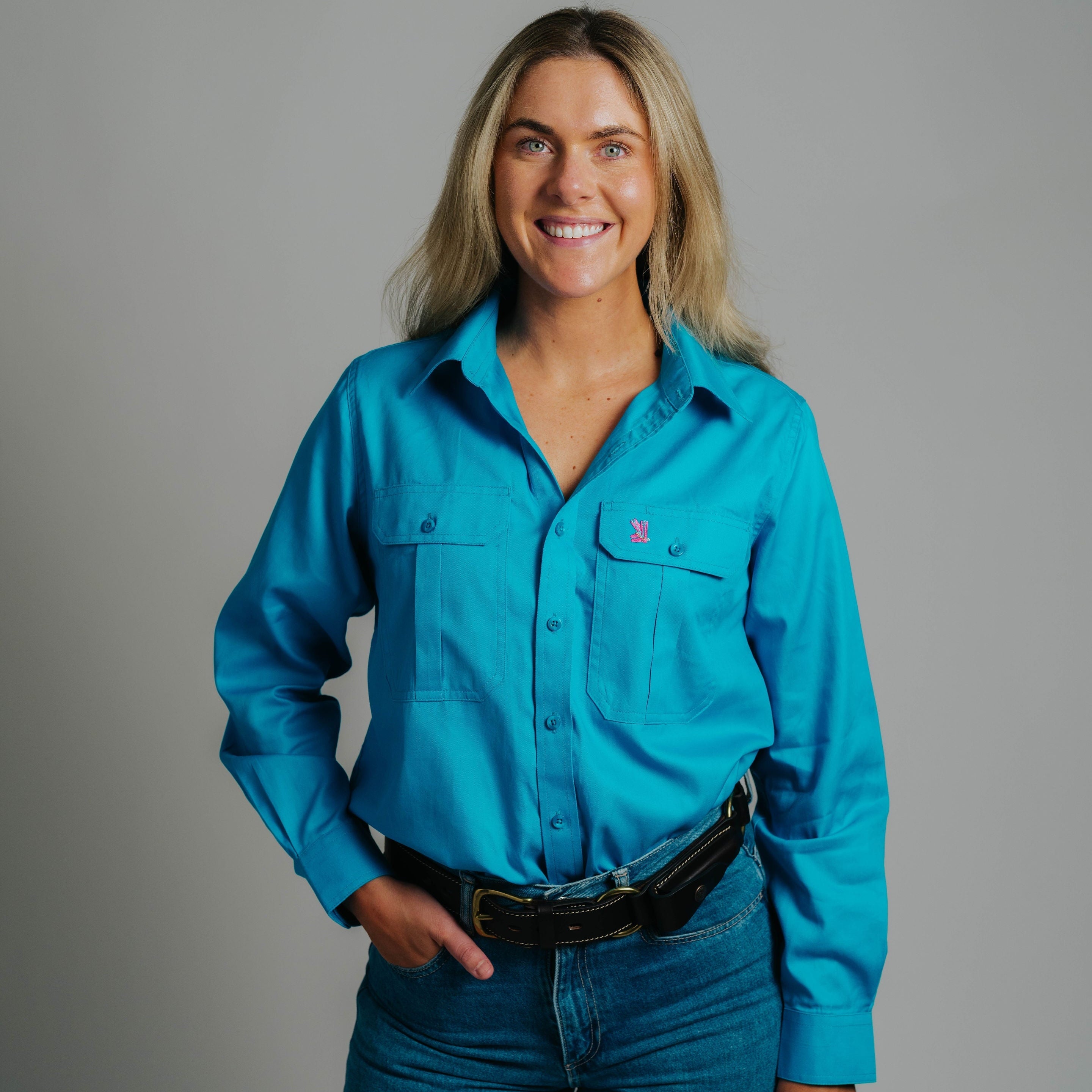 Gournama Aqua Work Shirt