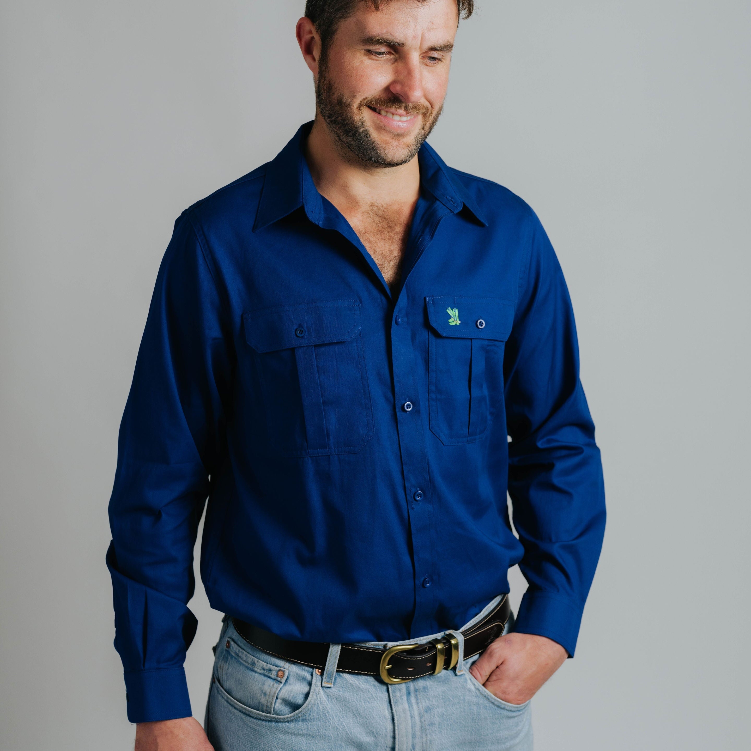 Gournama Cobalt Work Shirt