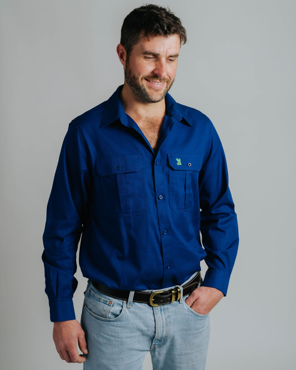 Gournama Cobalt Work Shirt