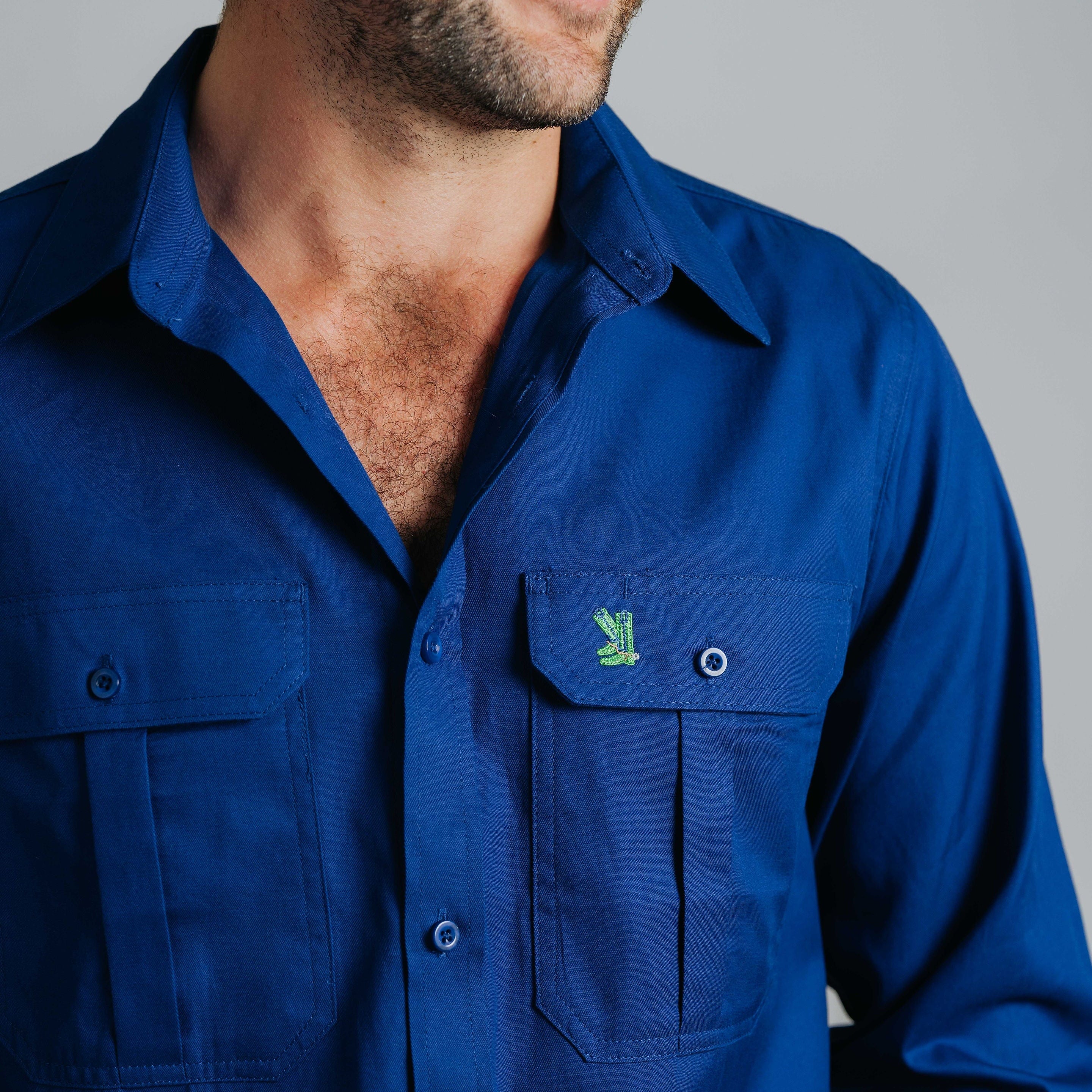 Gournama Cobalt Work Shirt
