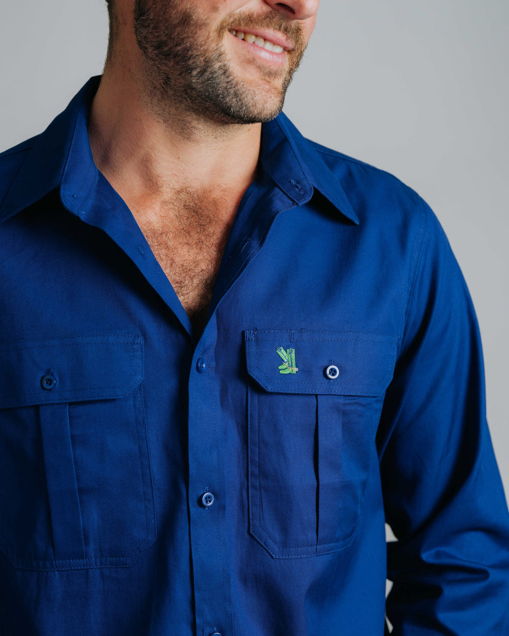 Gournama Cobalt Work Shirt