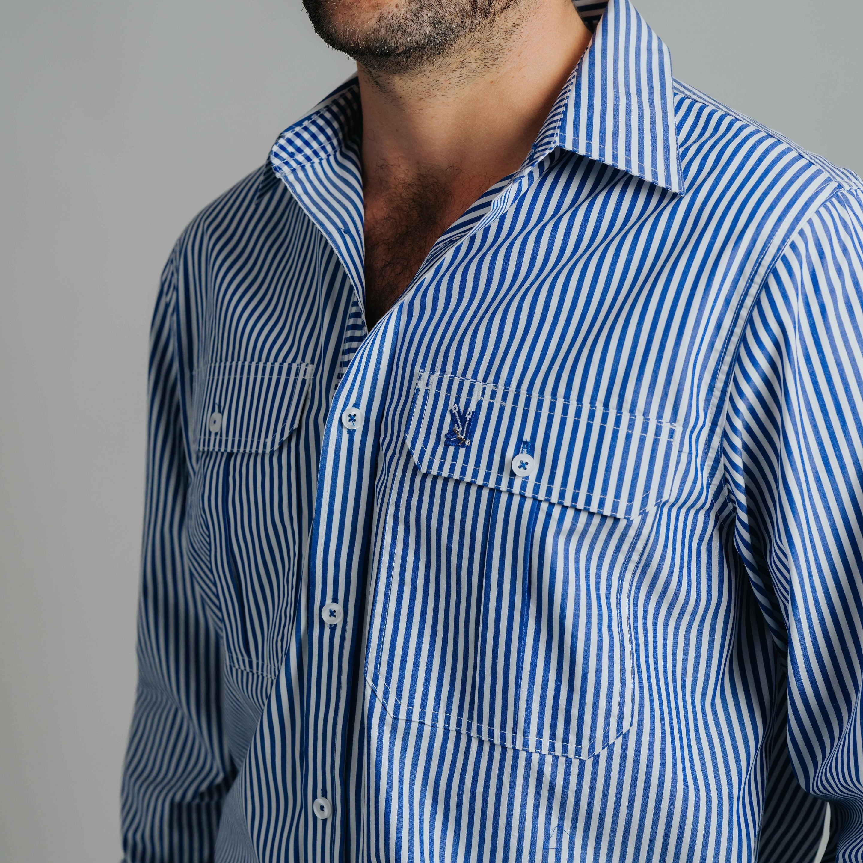 Gournama D1-Navy Stripe