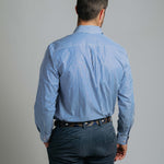 Gournama F-Navy Stripe/Red Check Trim