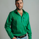 Gournama Green Work Shirt
