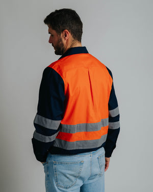 Gournama Hi Vis Orange Work Shirt