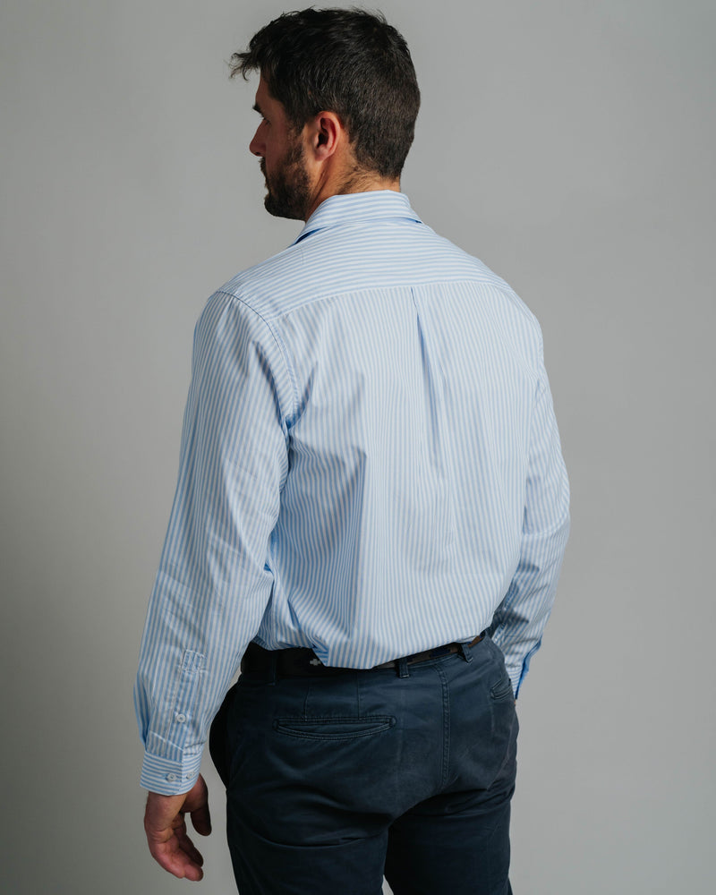 Gournama J-Light Blue/White Stripe