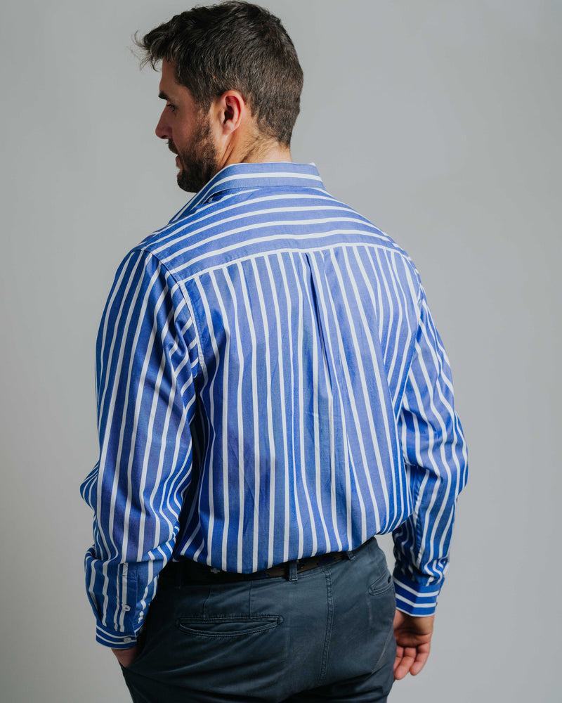 Gournama L-Navy/White Stripe