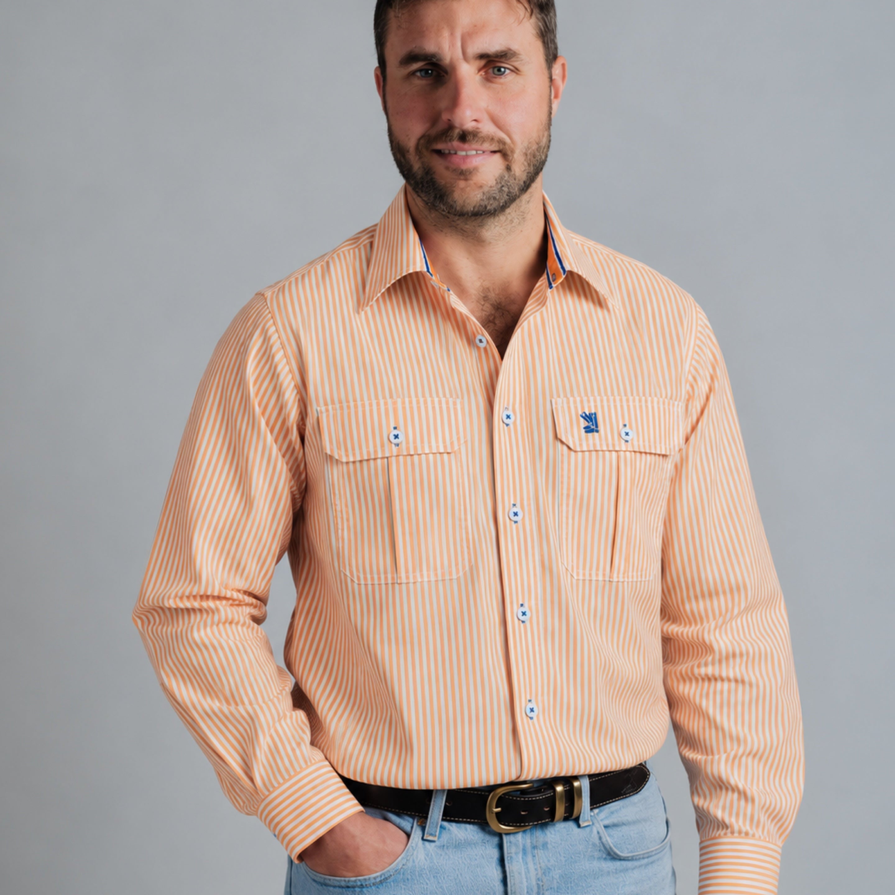 Gournama Orange Stripe