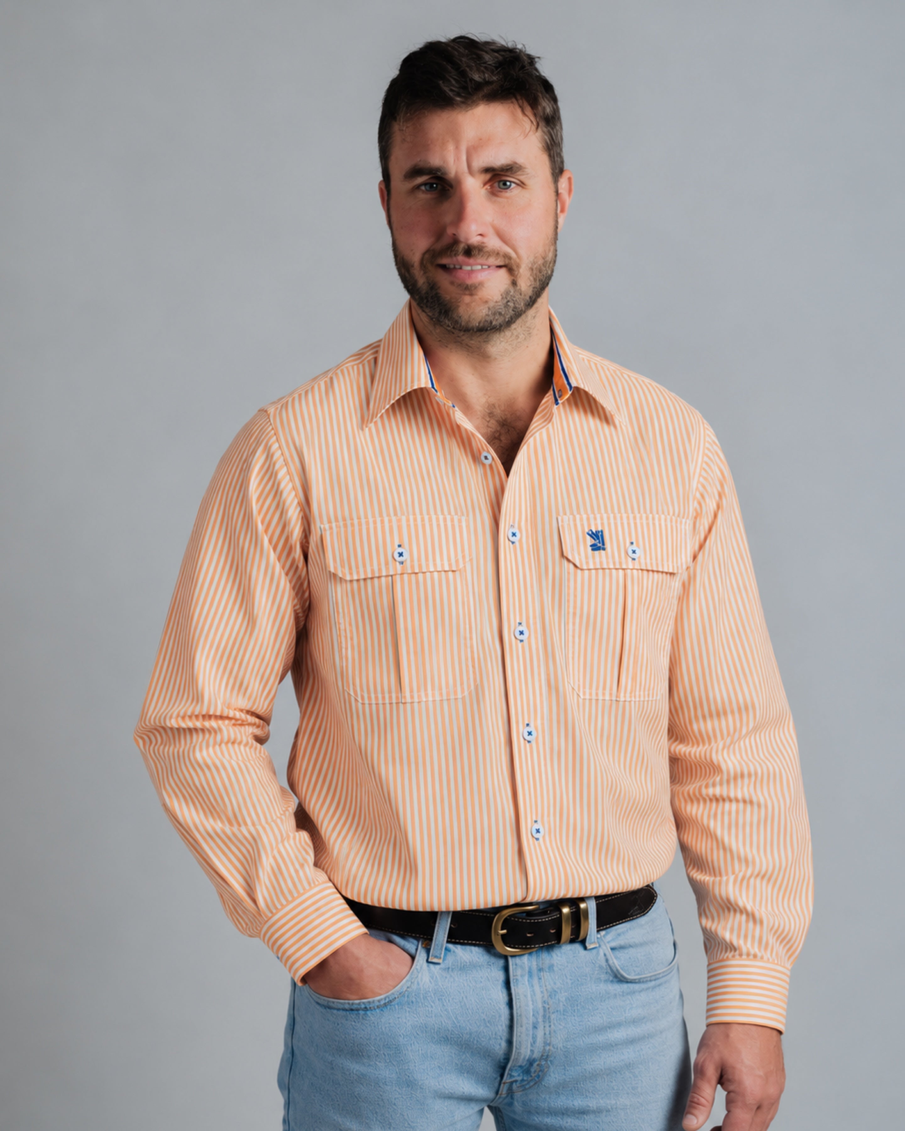 Gournama Orange Stripe