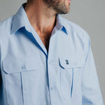 Gournama Oxford Blue Work Shirt