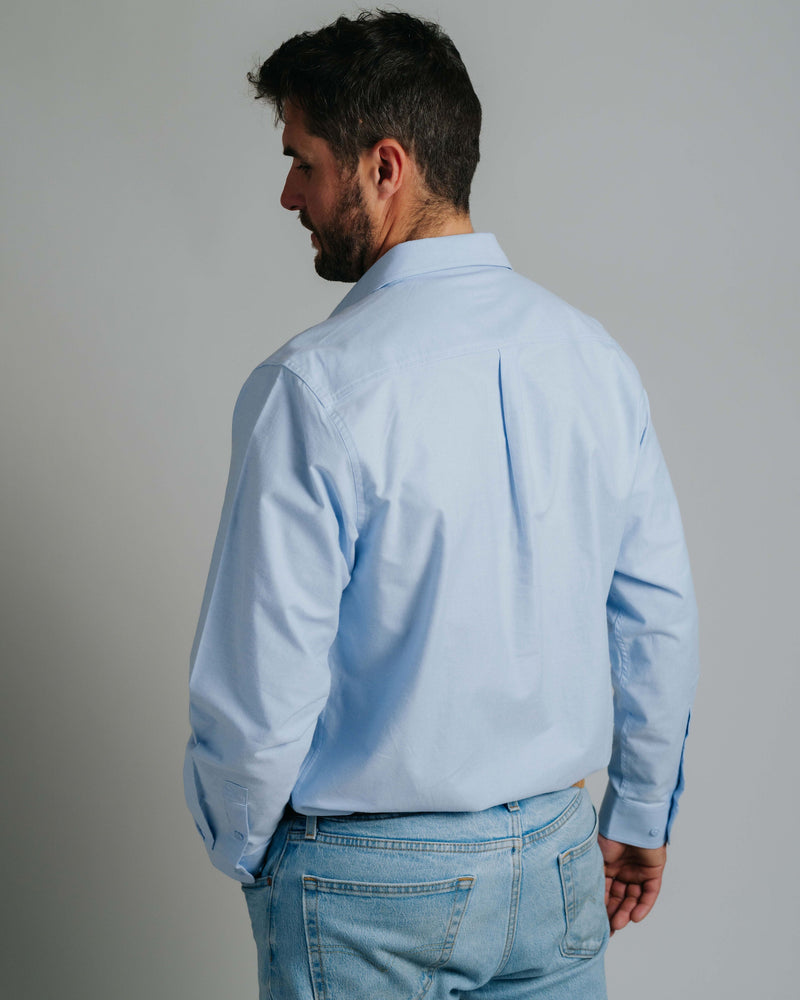 Gournama Oxford Blue Work Shirt
