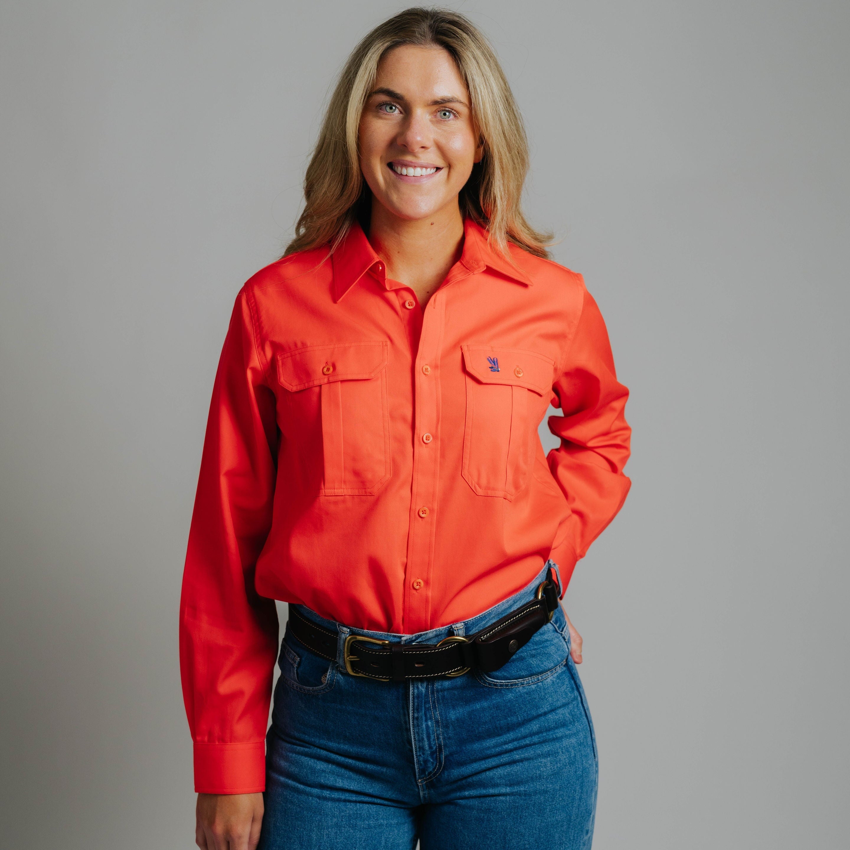 Gournama Peach Work Shirt